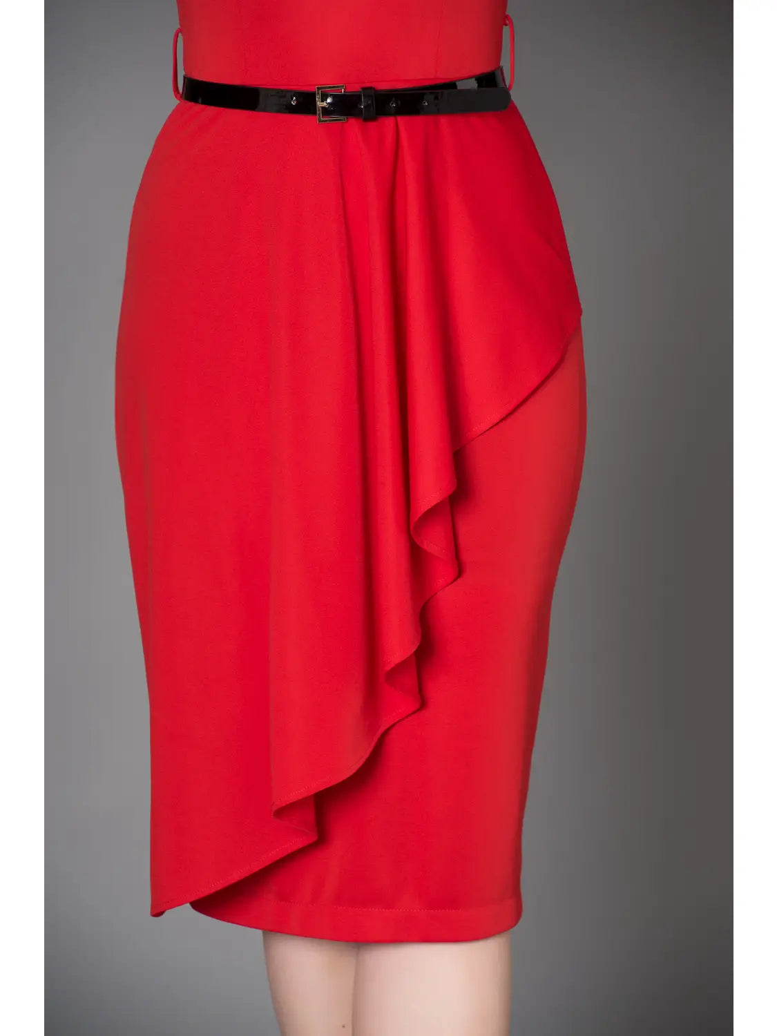 40's Style Red Dress