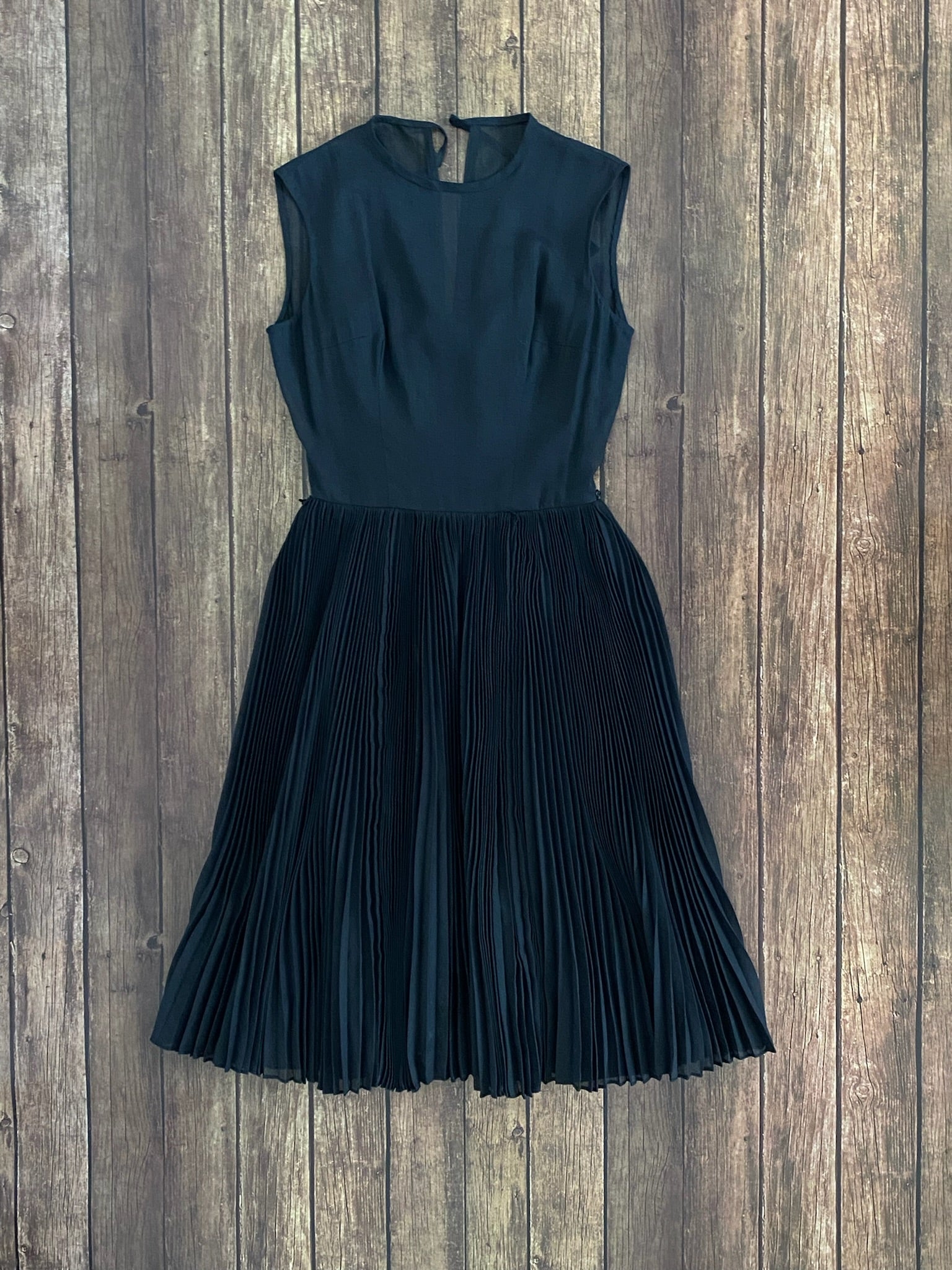 50s Vintage R&K Linen Dress Medium