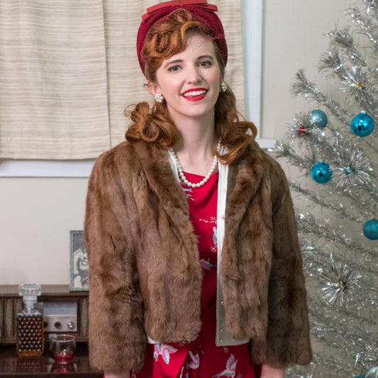 Vintage 1940's Mink Short Fur Jacket