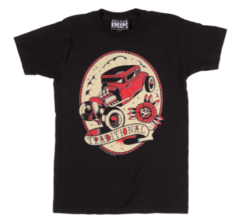 SALE Sourpuss Traditional Hot Rod T-Shirt