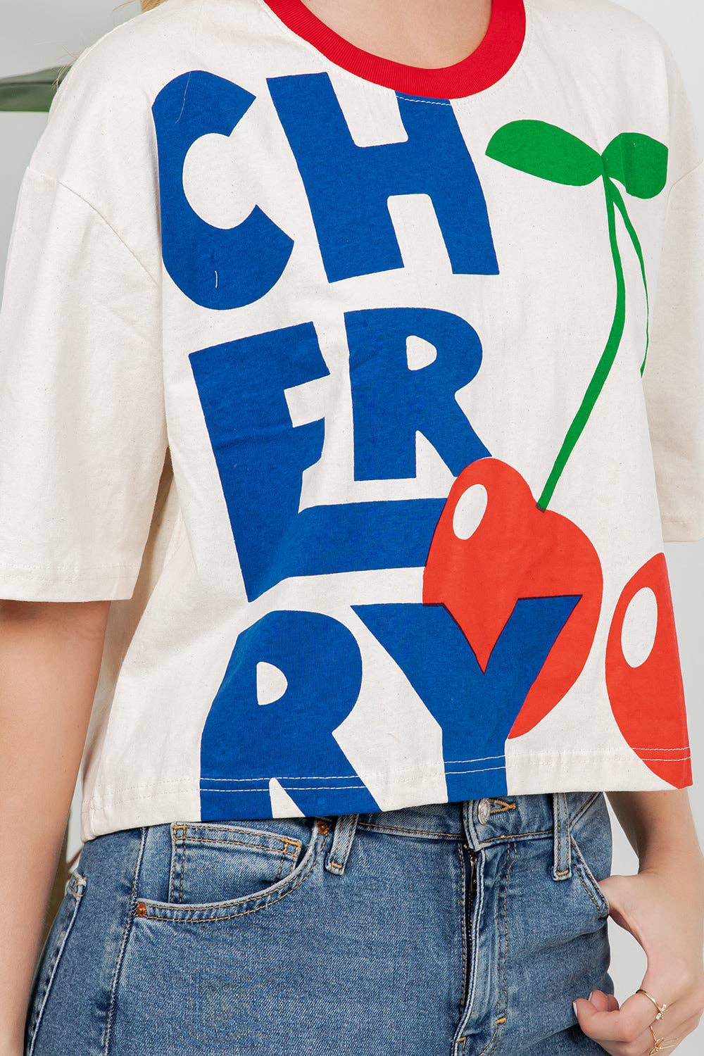Cherry Crop Top