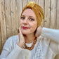 Tootie's Turbans - Gold Velvet Reversible