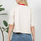 Cherry Crop Top