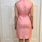 Vintage 1960's Pink Silk Shift Dress
