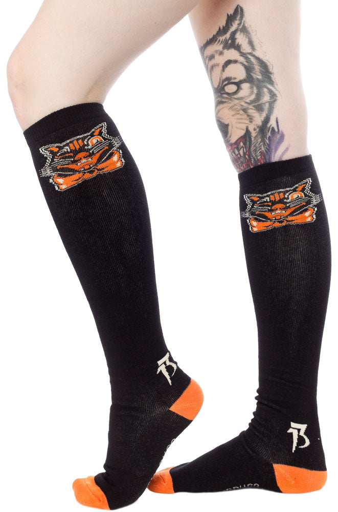 Cat Knee Socks